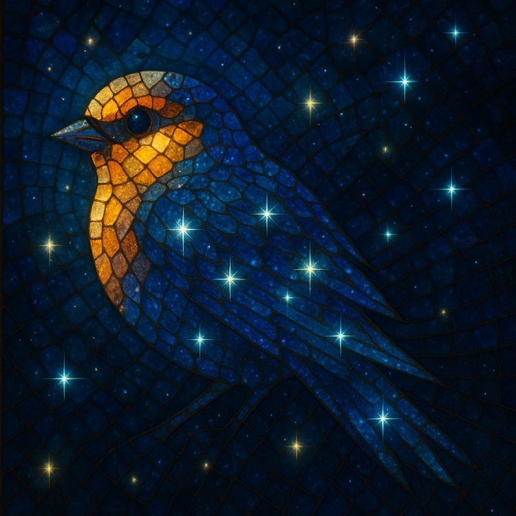 Starlight Sparrow Mosaic