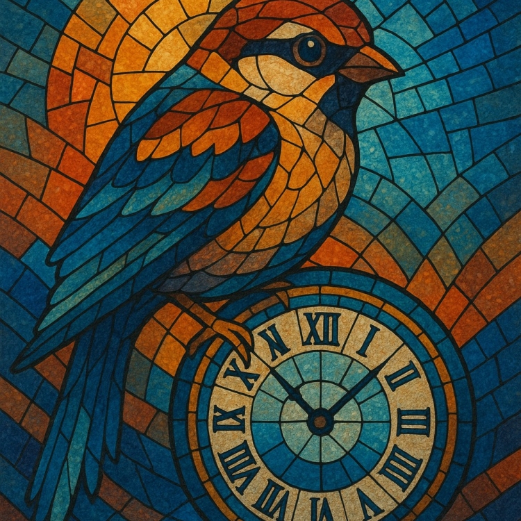 Time Sparrow Mosaic