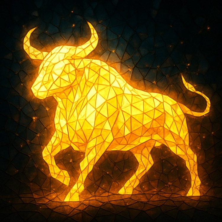 Light Bull Mosaic