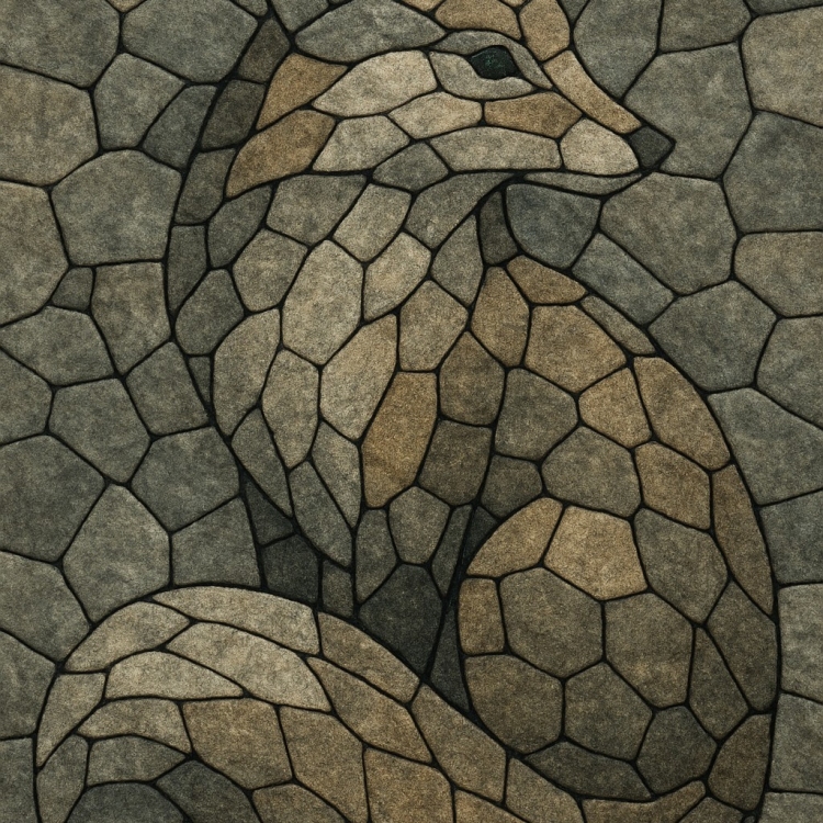 Stone Fox Mosaic