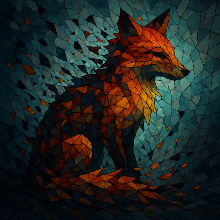 Destruction Fox Mosaic