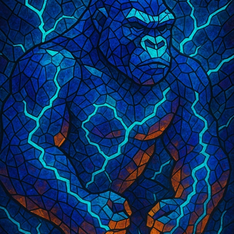 Power Gorilla Mosaic