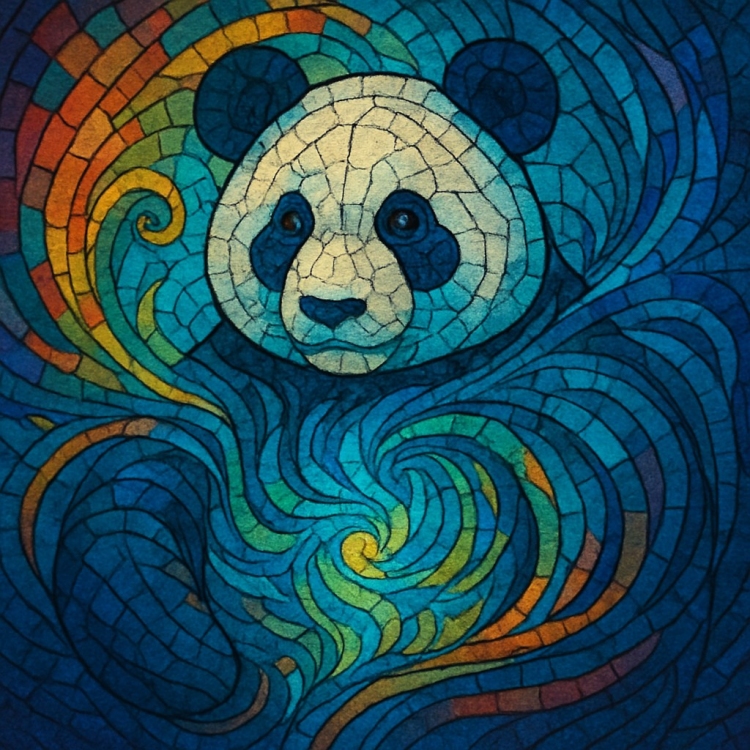 Soul Panda Mosaic