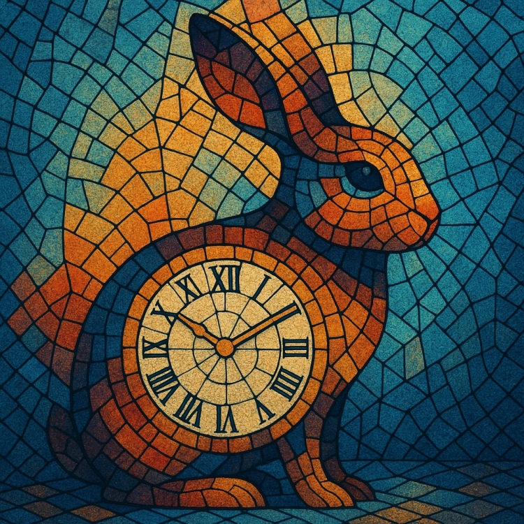 Time Rabbit Mosaic