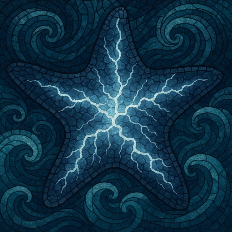 Storm Starfish Mosaic