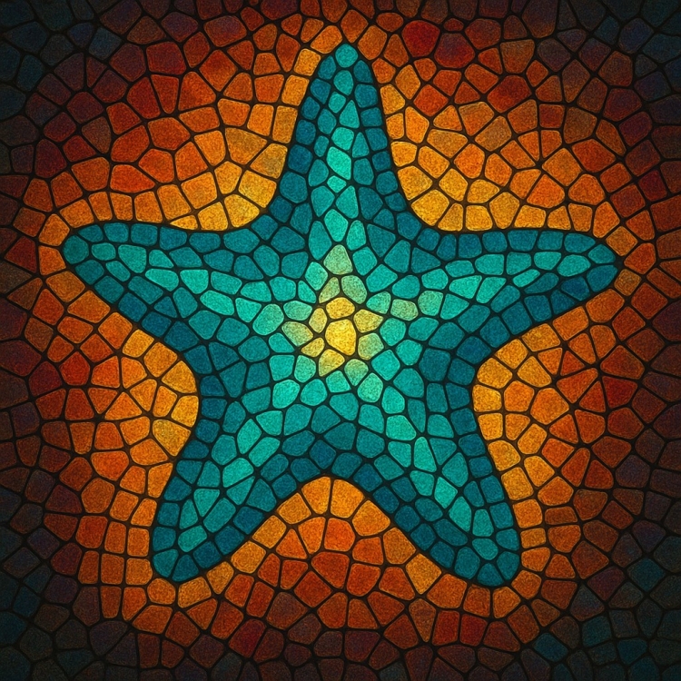 Soul Starfish Mosaic
