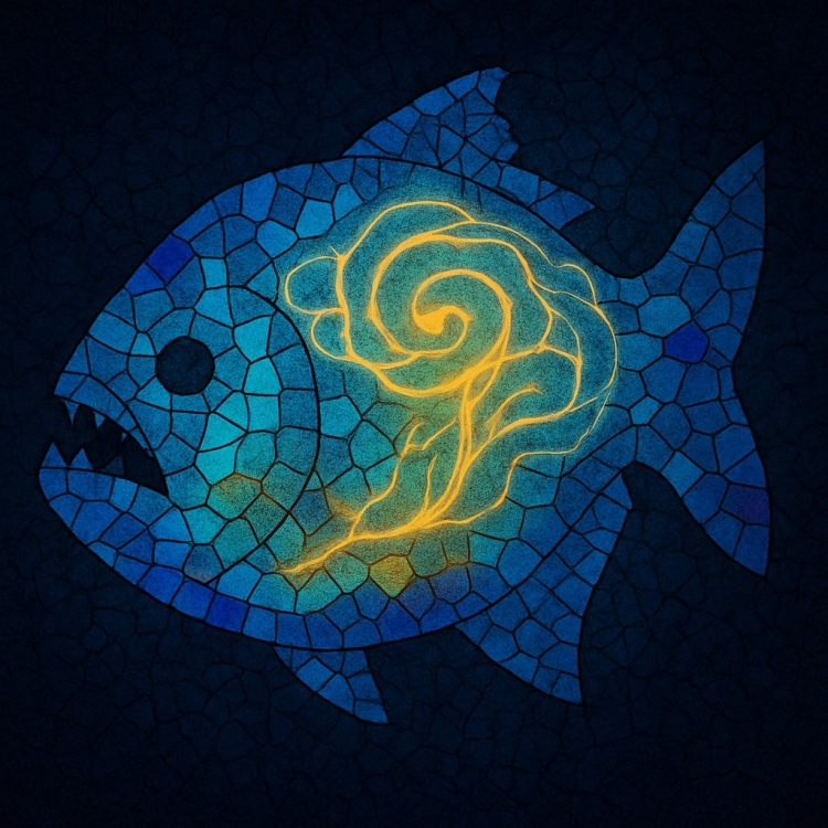 Mind Piranha Mosaic