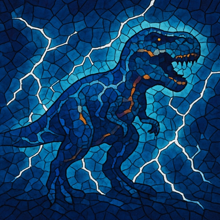Storm T Rex Mosaic