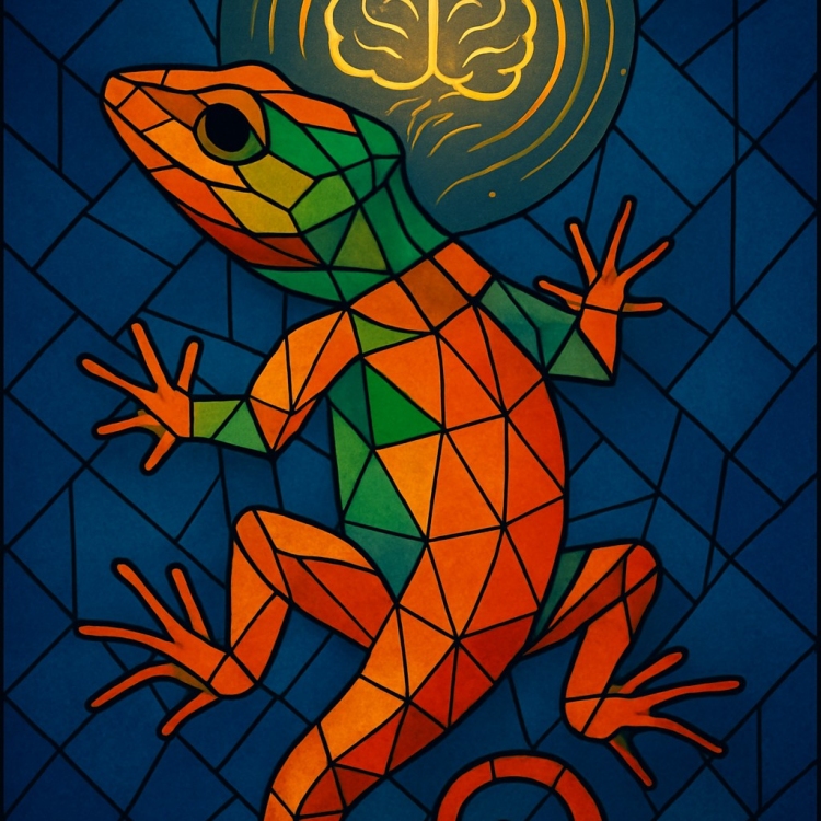 Mind Lizard Mosaic