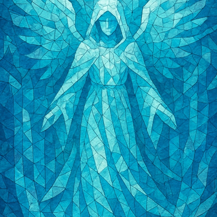 Ice Angel Mosaic