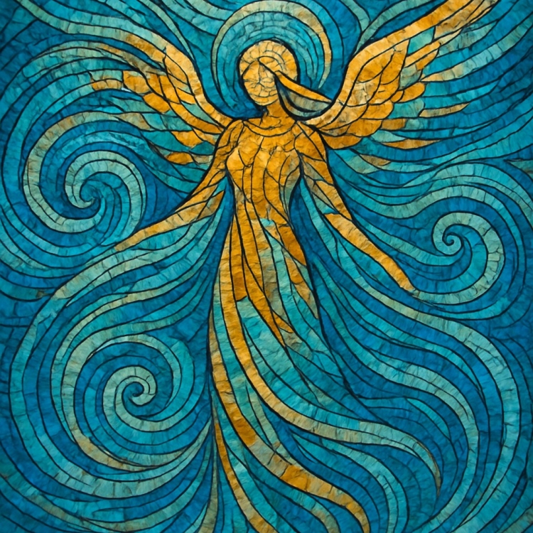 Wind Angel Mosaic