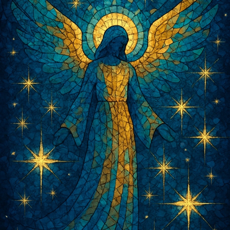 Starlight Angel Mosaic