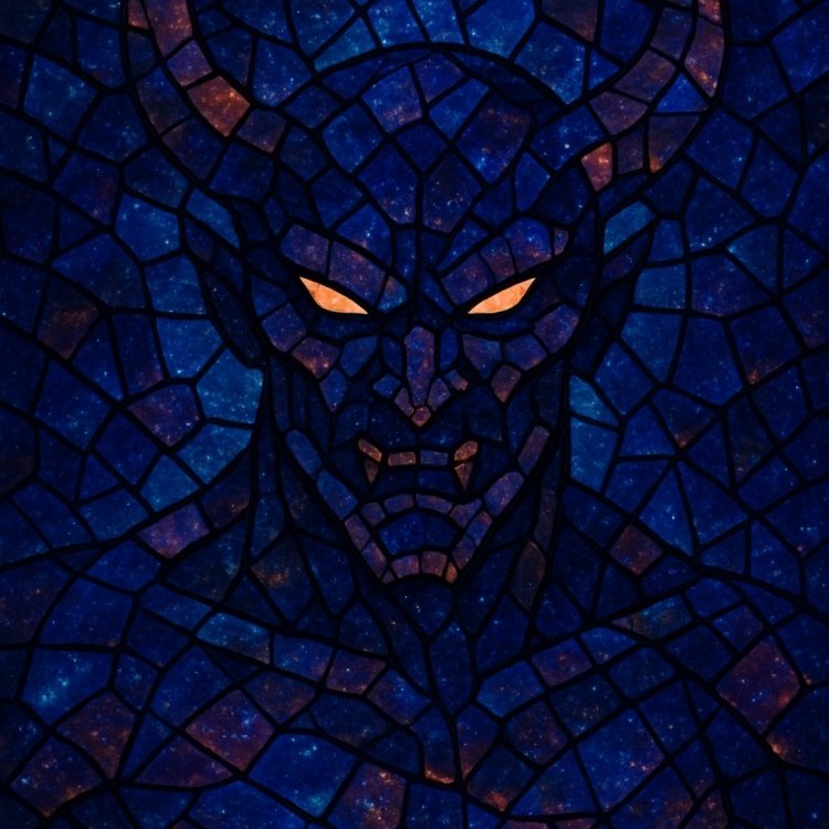 Space Demon Mosaic