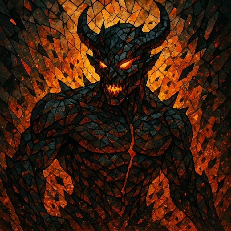 Destruction Demon Mosaic