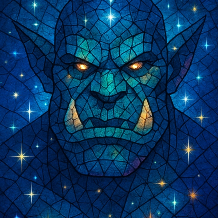 Starlight Orc Mosaic