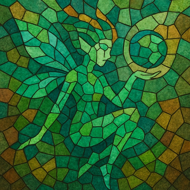 Earth Pixie Mosaic