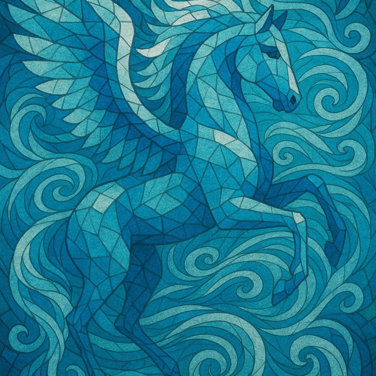 Wind Pegasus Mosaic