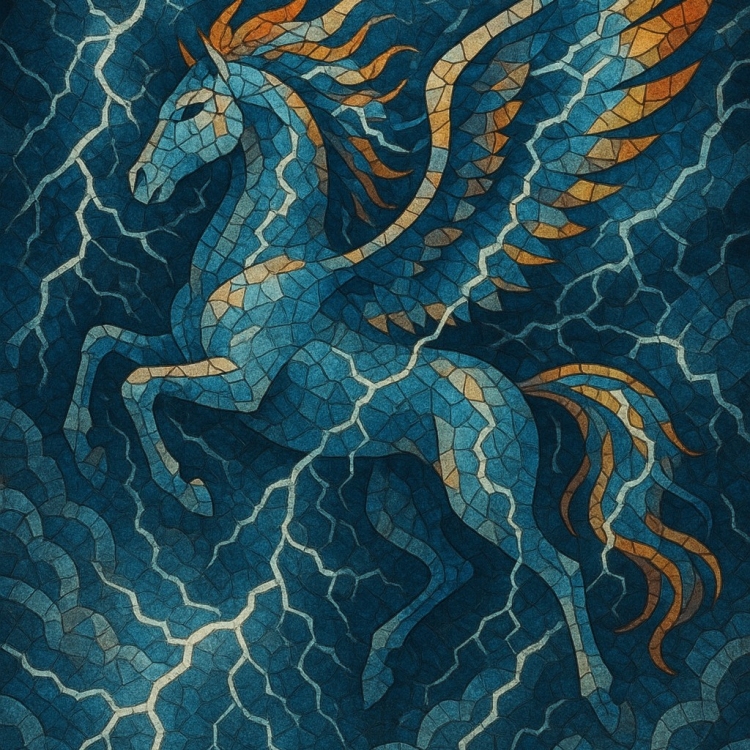 Storm Pegasus Mosaic