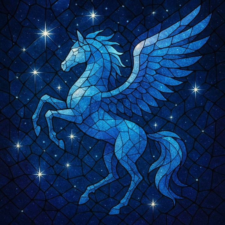 Starlight Pegasus Mosaic