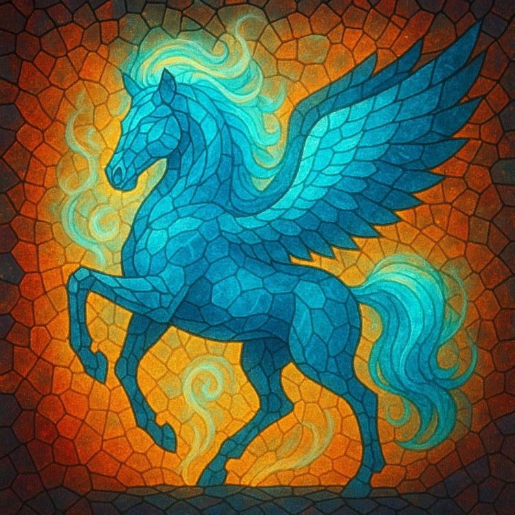 Soul Pegasus Mosaic