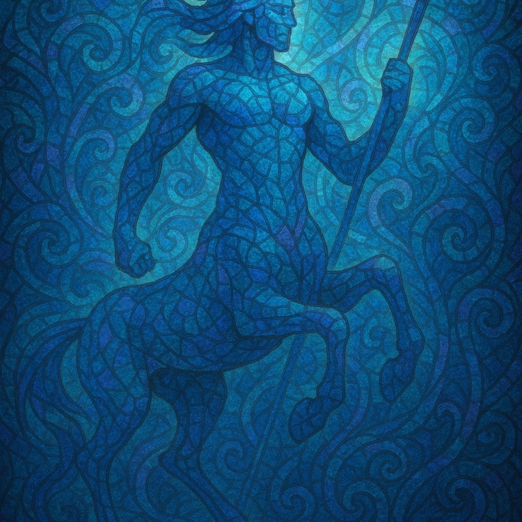 Mystic Centaur Mosaic