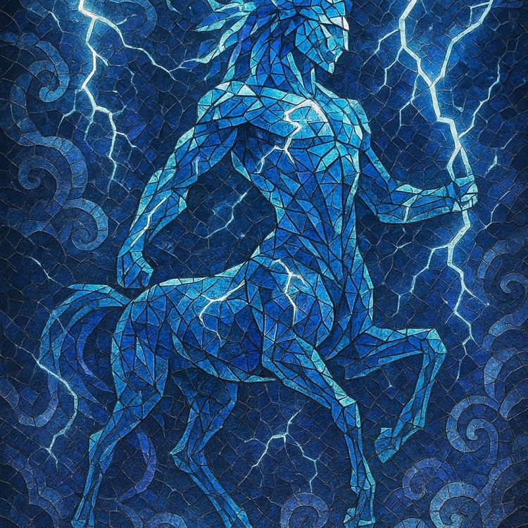 Storm Centaur Mosaic