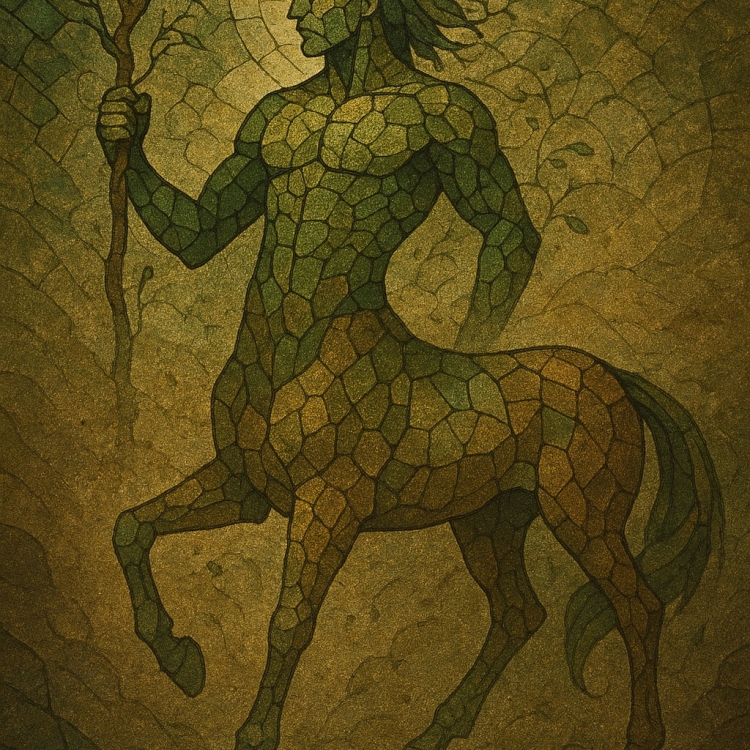 Earth Centaur Mosaic