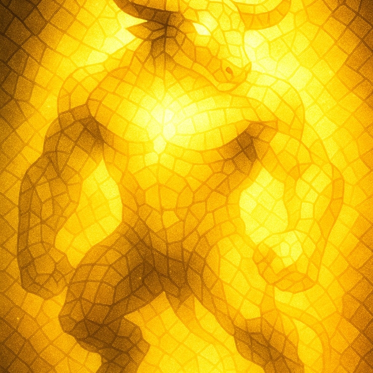 Light Minotaur Mosaic