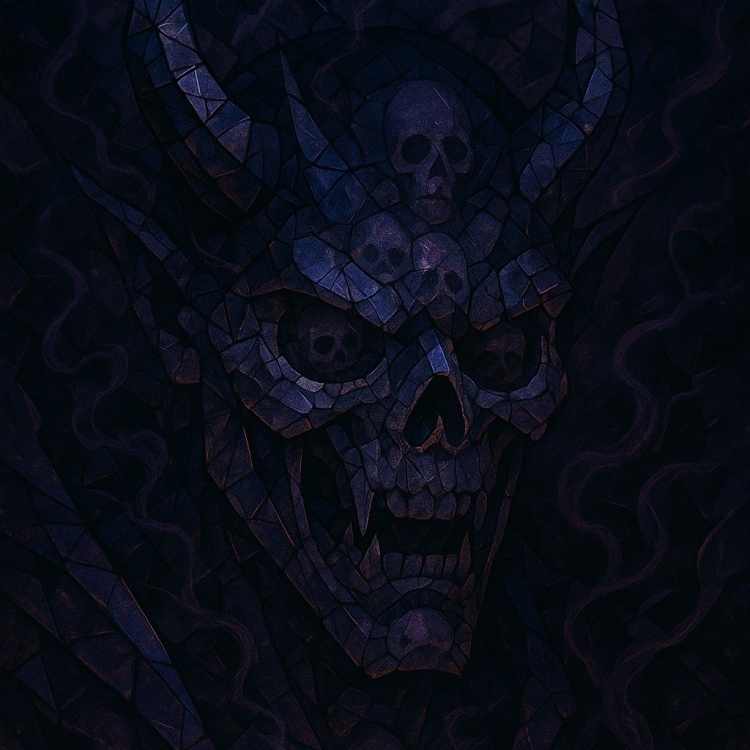 Death Oni Mosaic
