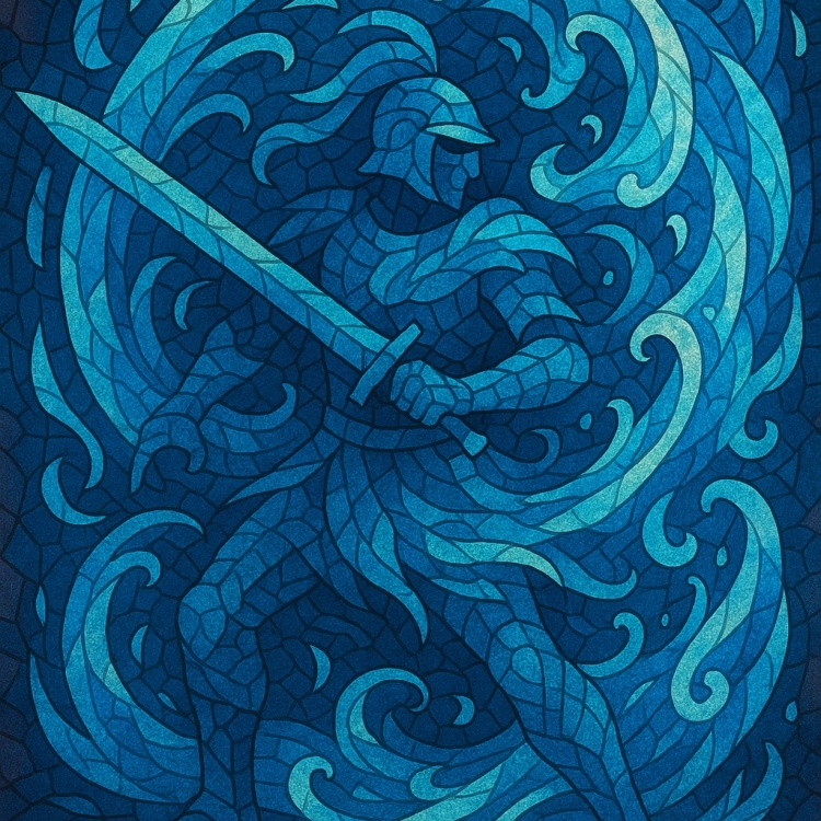 Water Warrior Mosaic