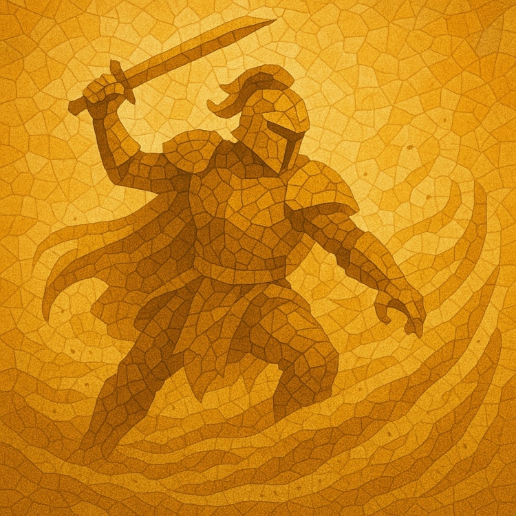 Sand Warrior Mosaic