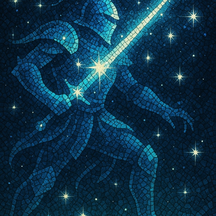 Starlight Warrior Mosaic