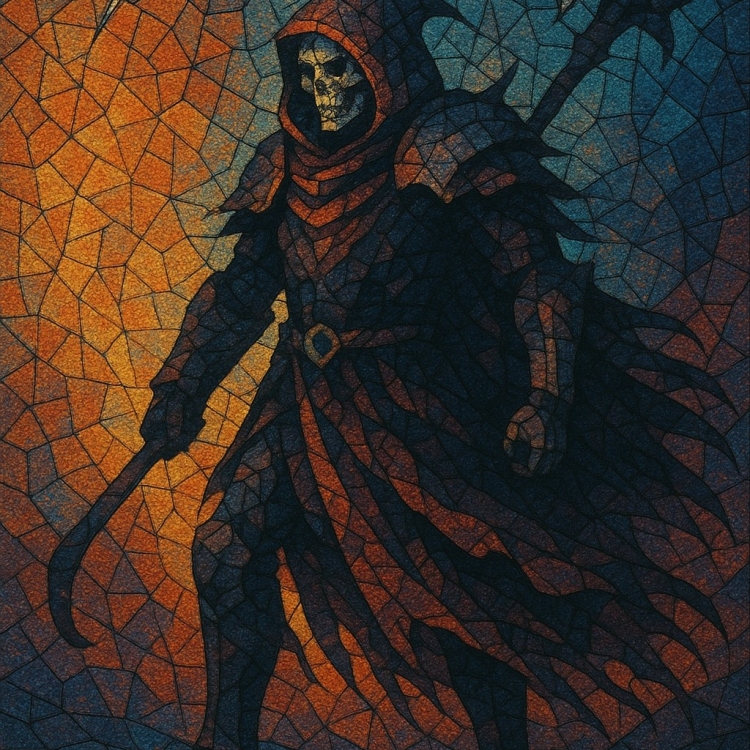 Death Warrior Mosaic