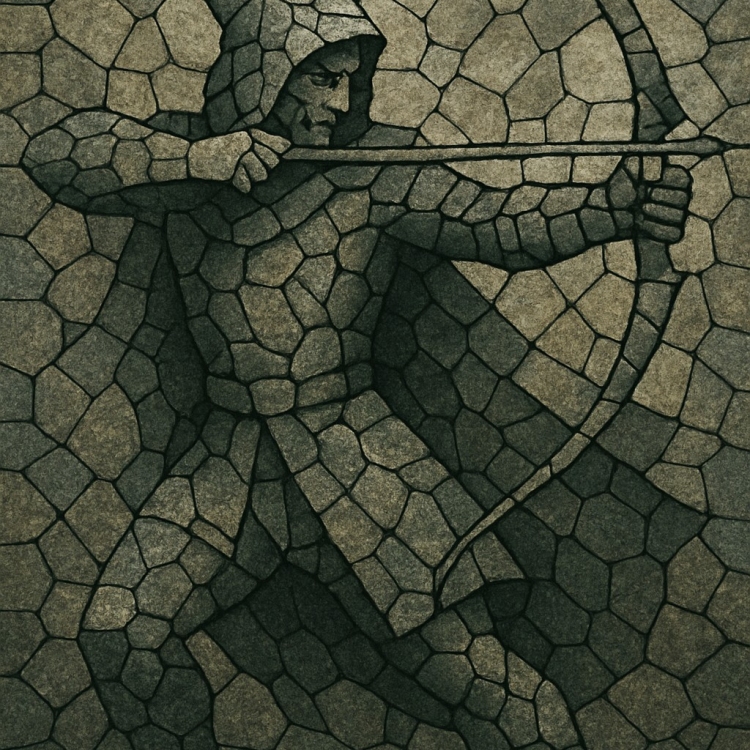 Stone Archer Mosaic