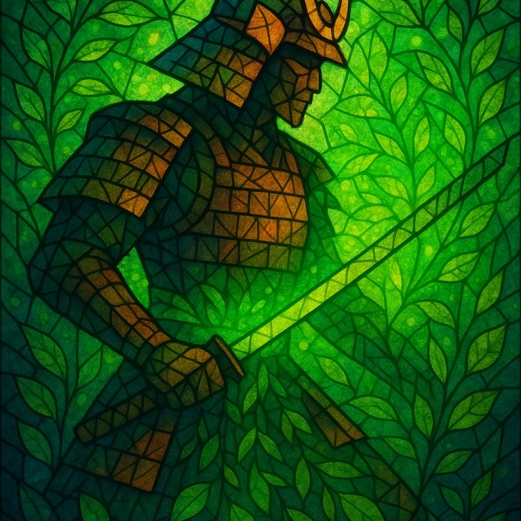 Life Samurai Mosaic