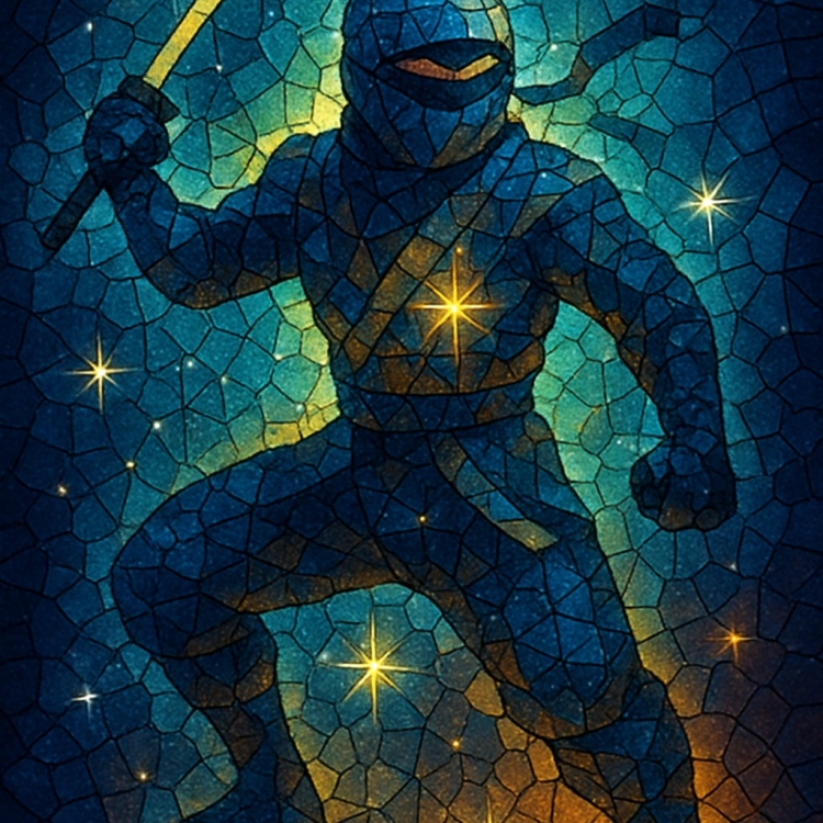 Starlight Ninja Mosaic