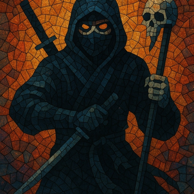 Death Ninja Mosaic