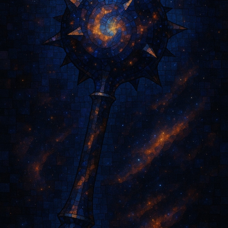 Space Mace Mosaic