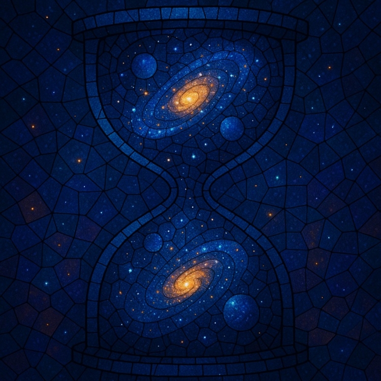Space Hourglass Mosaic