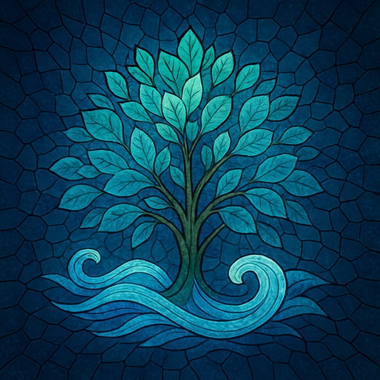 Water Bush Mosaic