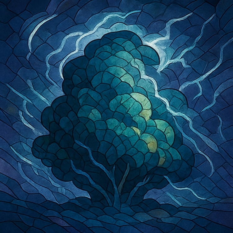 Storm Bush Mosaic