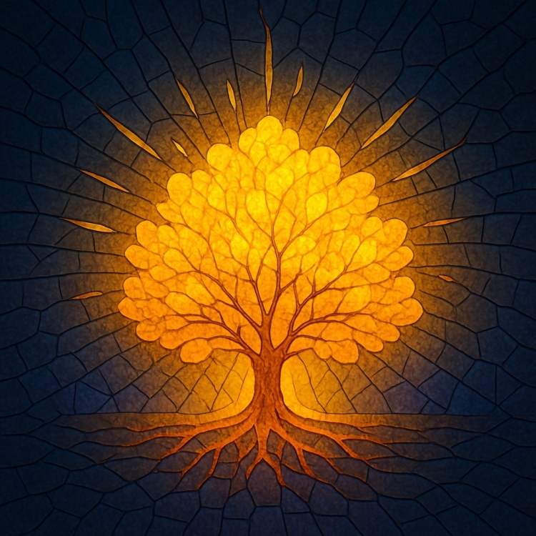 Light Bush Mosaic