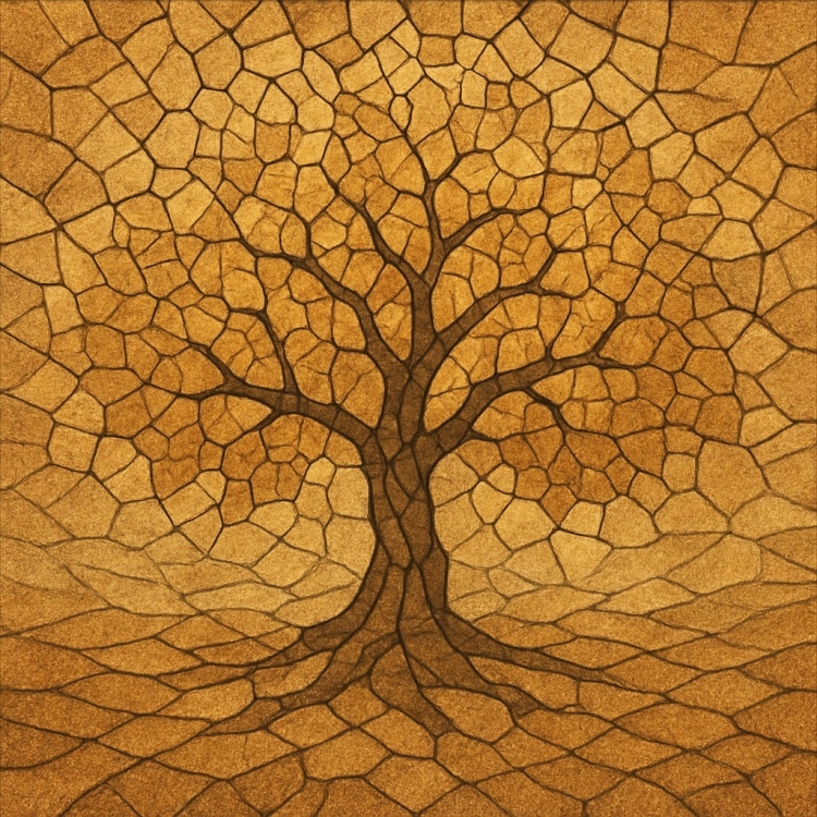 Sand Tree Mosaic