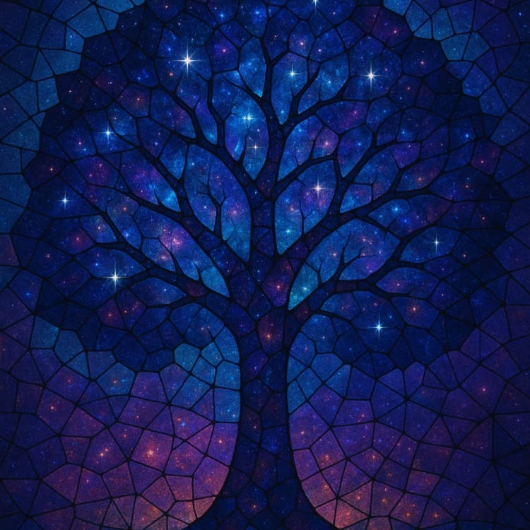Space Tree Mosaic