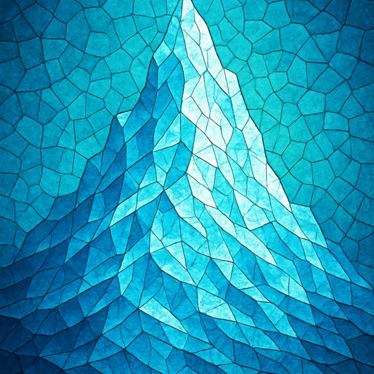 Ice Mountain Mosaic