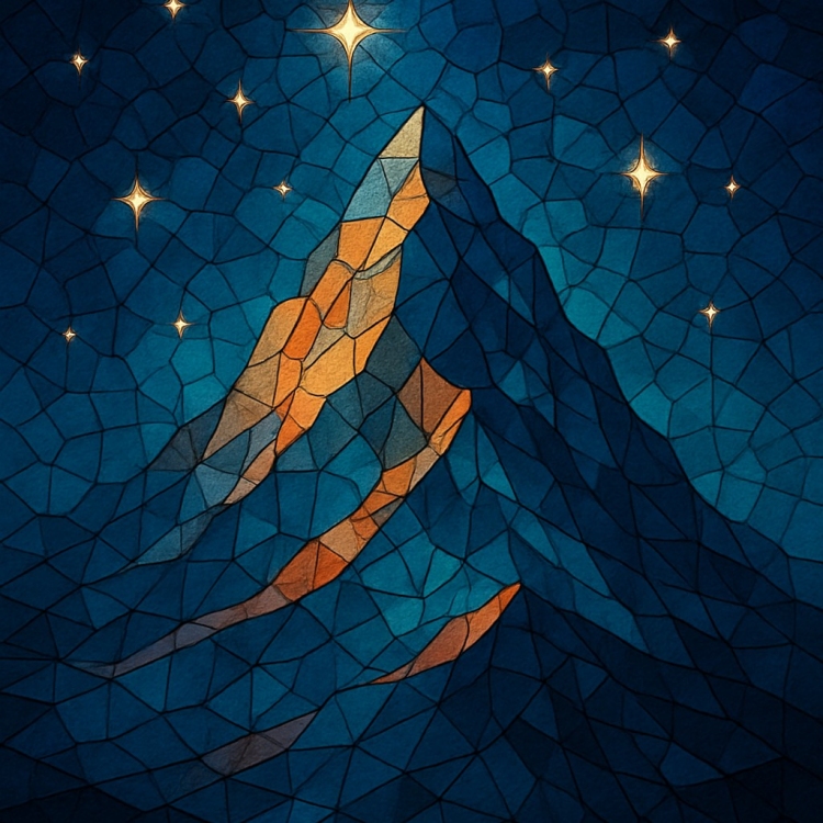 Starlight Mountain Mosaic