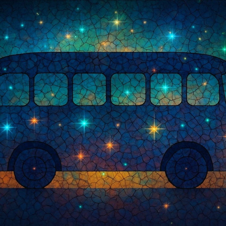 Starlight Bus Mosaic
