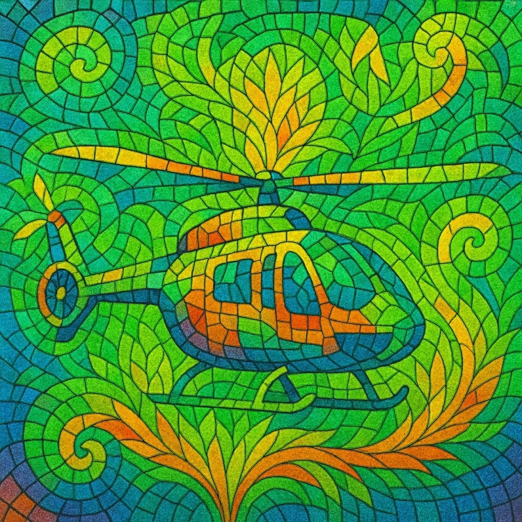 Life Helicopter Mosaic