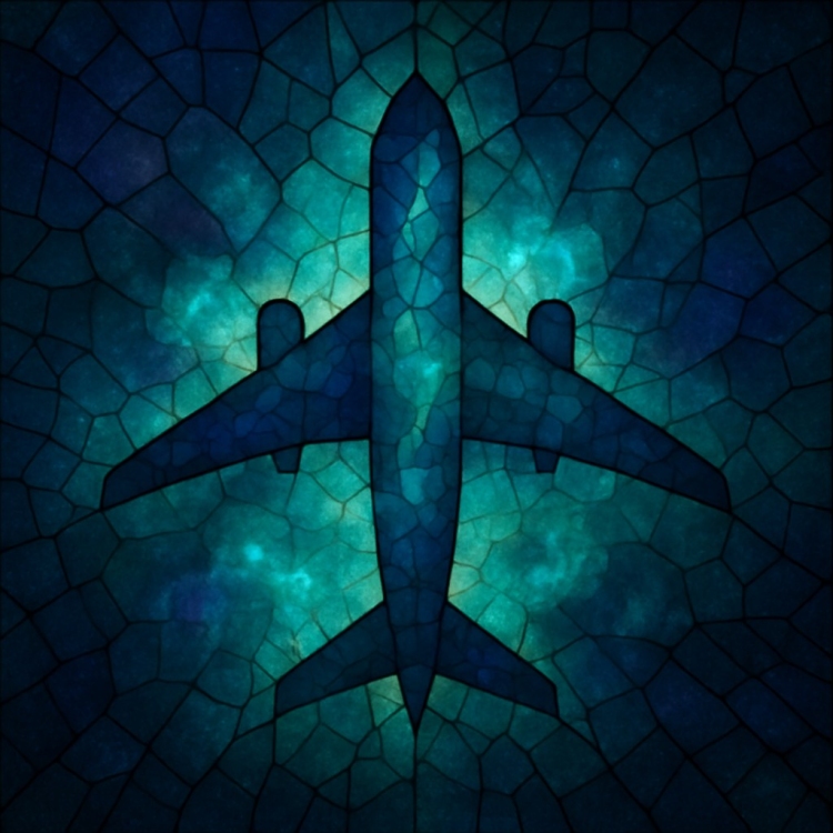 Mystic Plane Mosaic