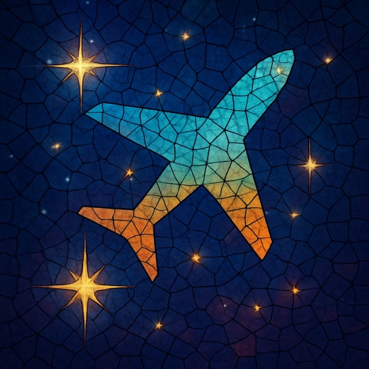 Starlight Plane Mosaic